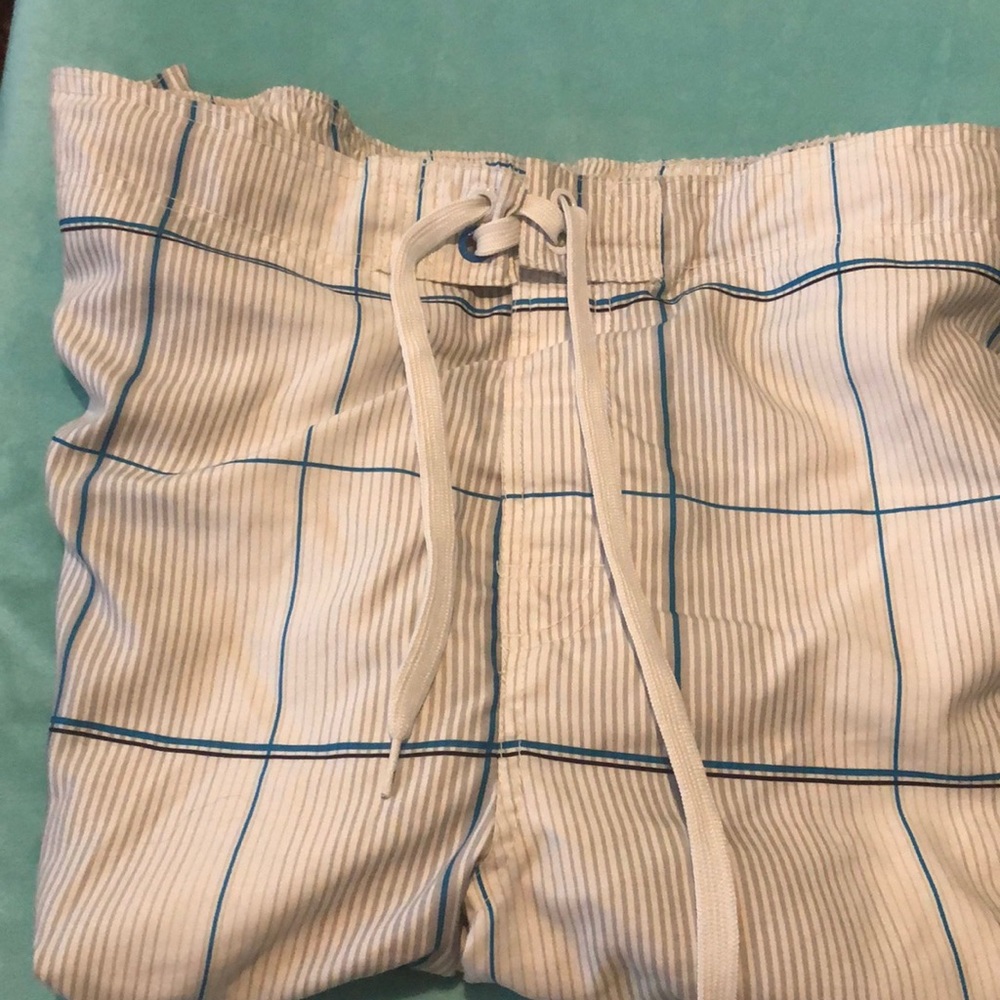 Men’s OP 2XL swim shorts blue and grey lined